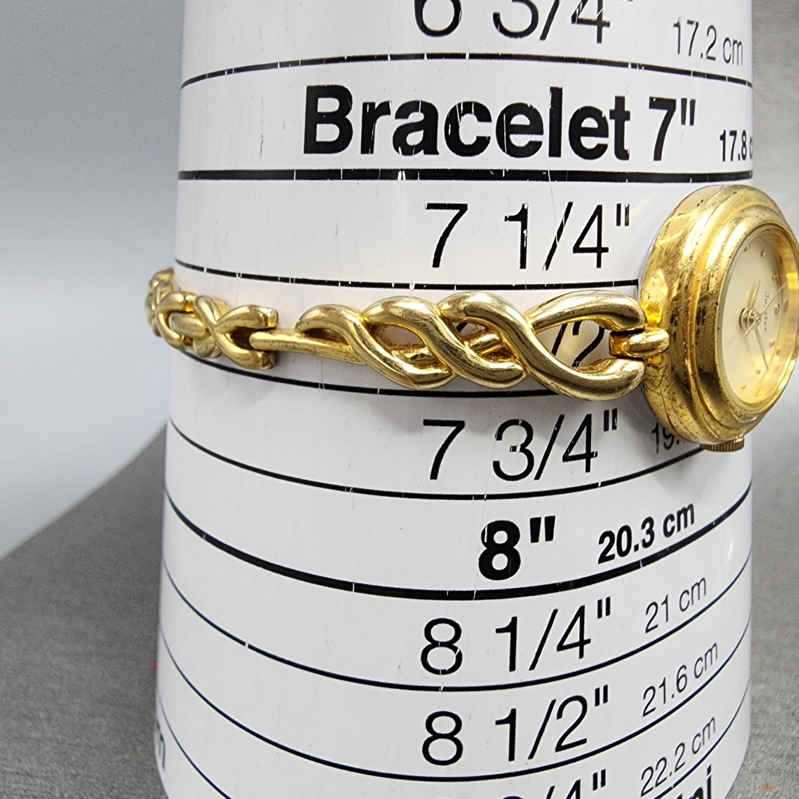 Orient Jupiter Watch Women 21mm Gold Dial Gold Tone Round F0551501 New Battery10