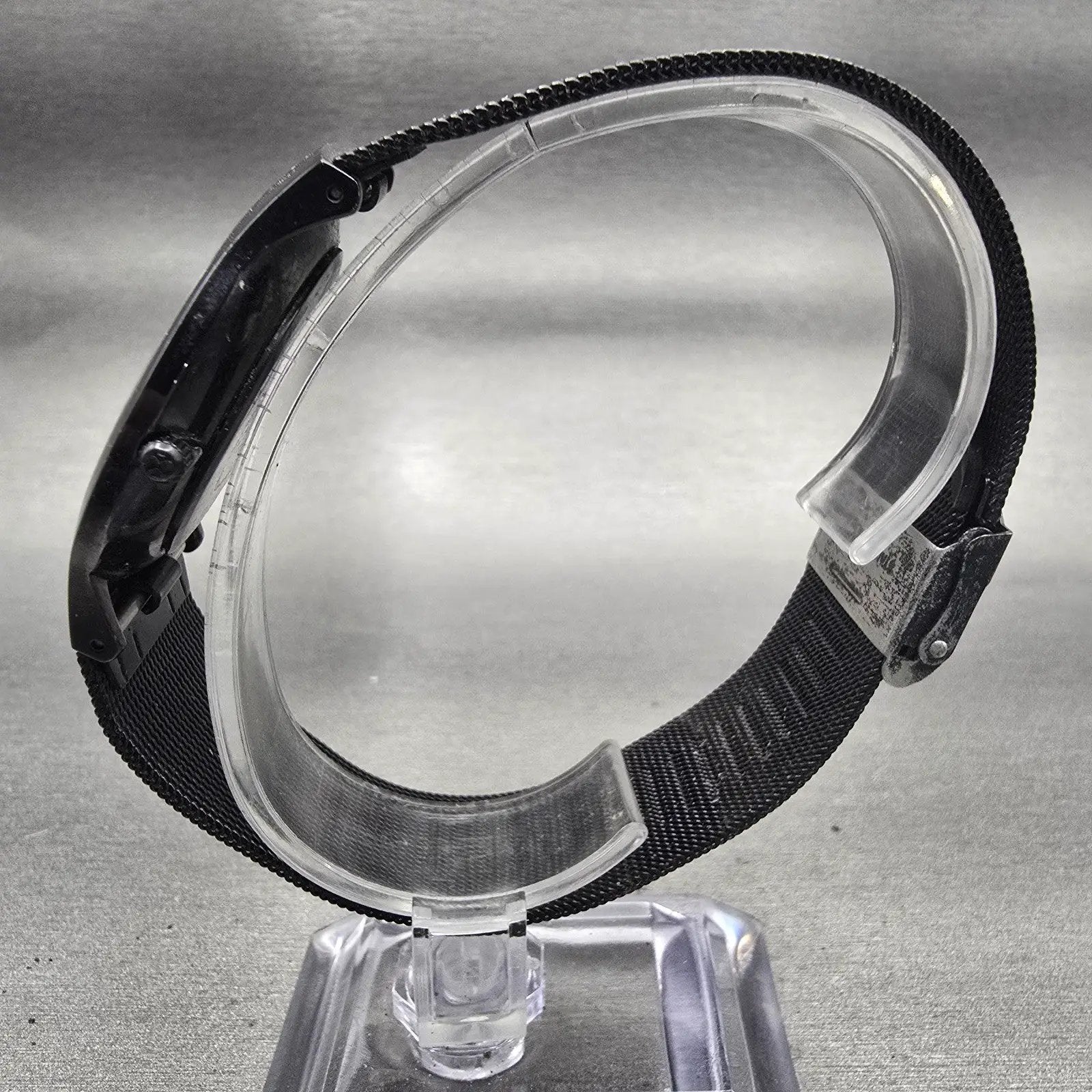 Skagen Denmark Watch Men 37mm Black Dial Titanium Date Round 233XLTMB New Batt6