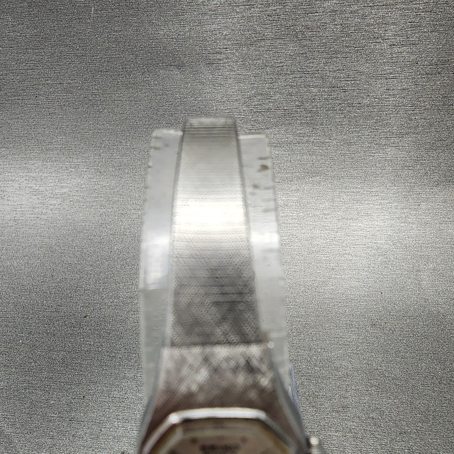 Seiko Watch Women 17mm White Dial Silver Tone Round 54205059 New Battery VTG4