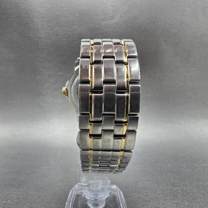 Bulova Precisionist Watch men 42mm Champagne Dial Two Tone Date 98B156 PARTS8