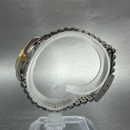 Longines Watch Women 26mm Champagne Dial Two Tone Date 152 1645 PARTS VTG7