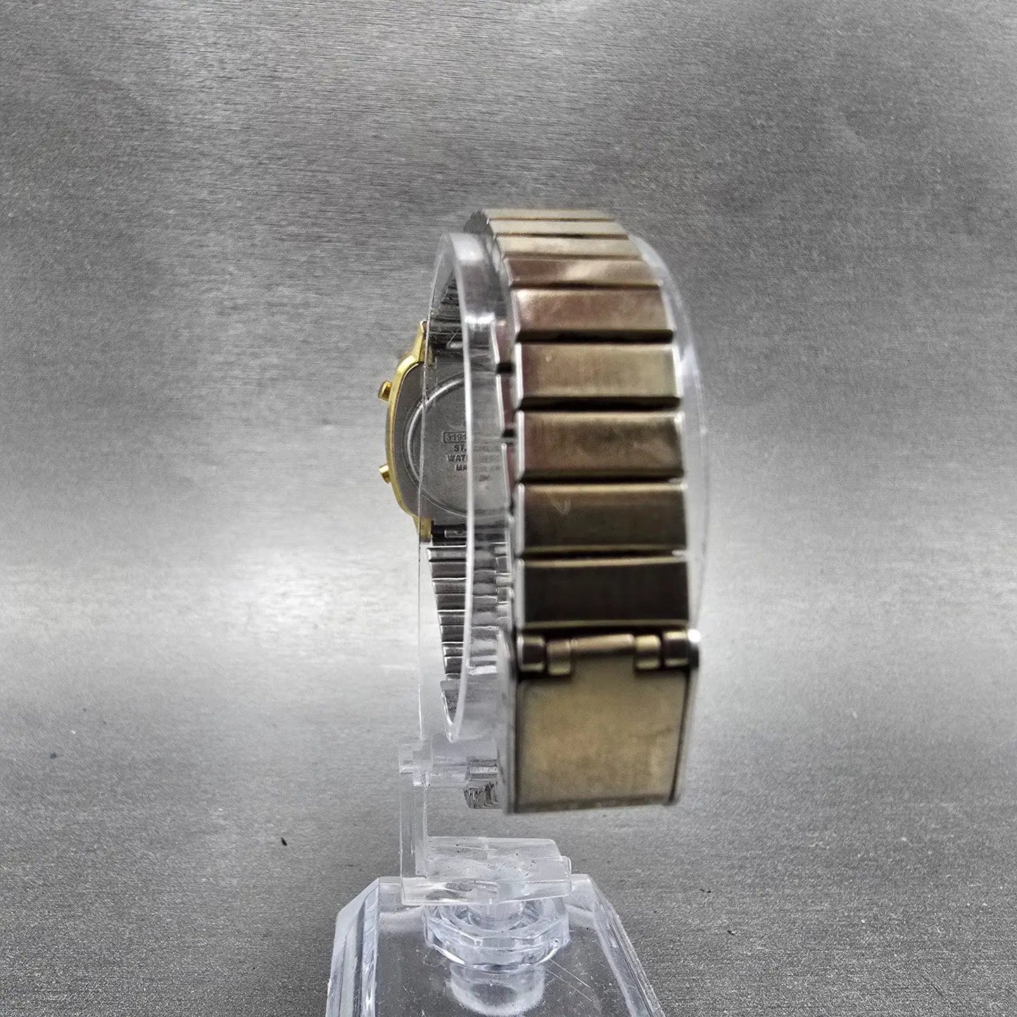 Casio LA670W Watch Women 25mm Blue Dial Gold Digital Alarm Chronograph NewBat8
