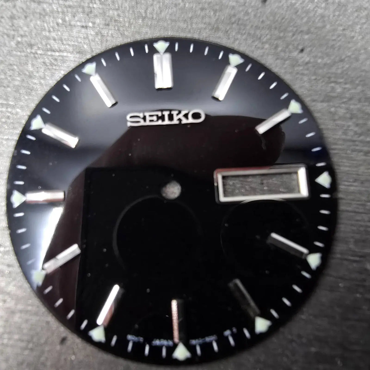 Seiko 7N43-9070 Watch Case Steel Round 38mm W/Crystal Hands and Dial1
