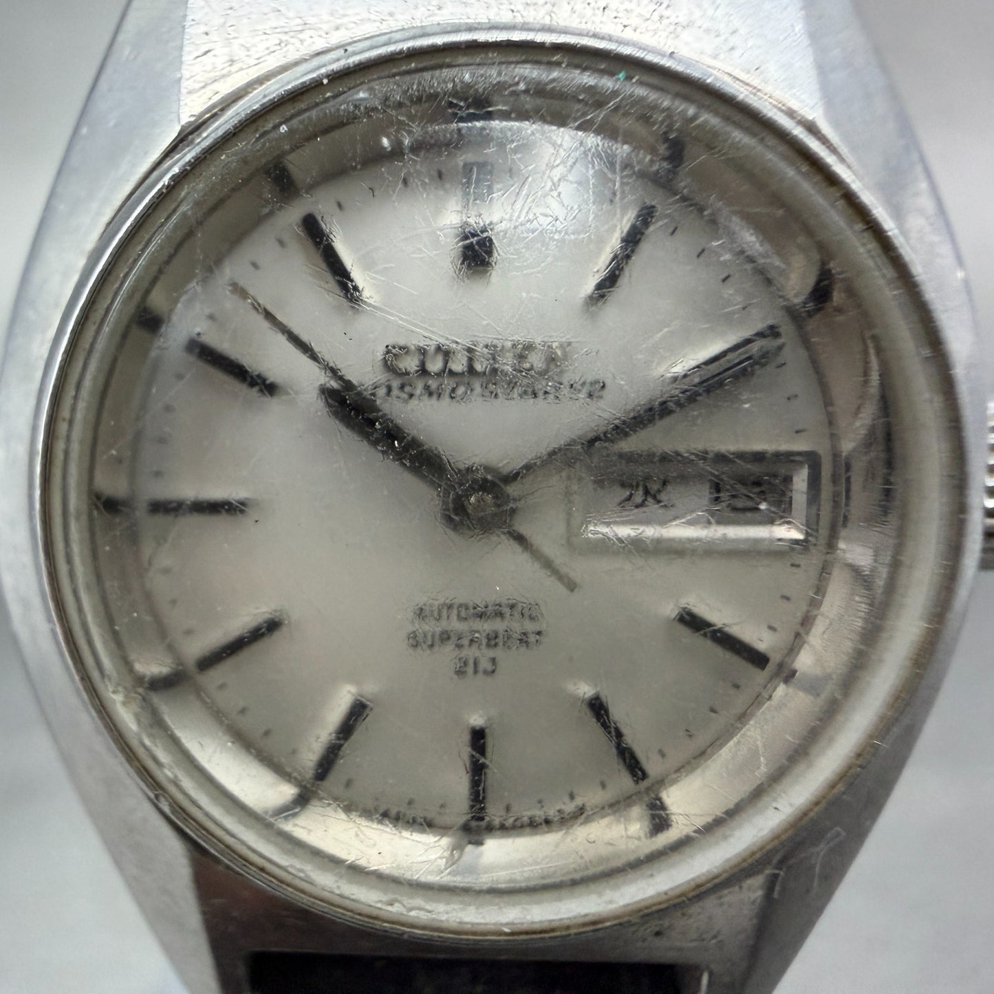 Citizen Cosmostar  V2 Watch Women 26mm Silver Dial Steel Daytdate 4-660340 PARTS2