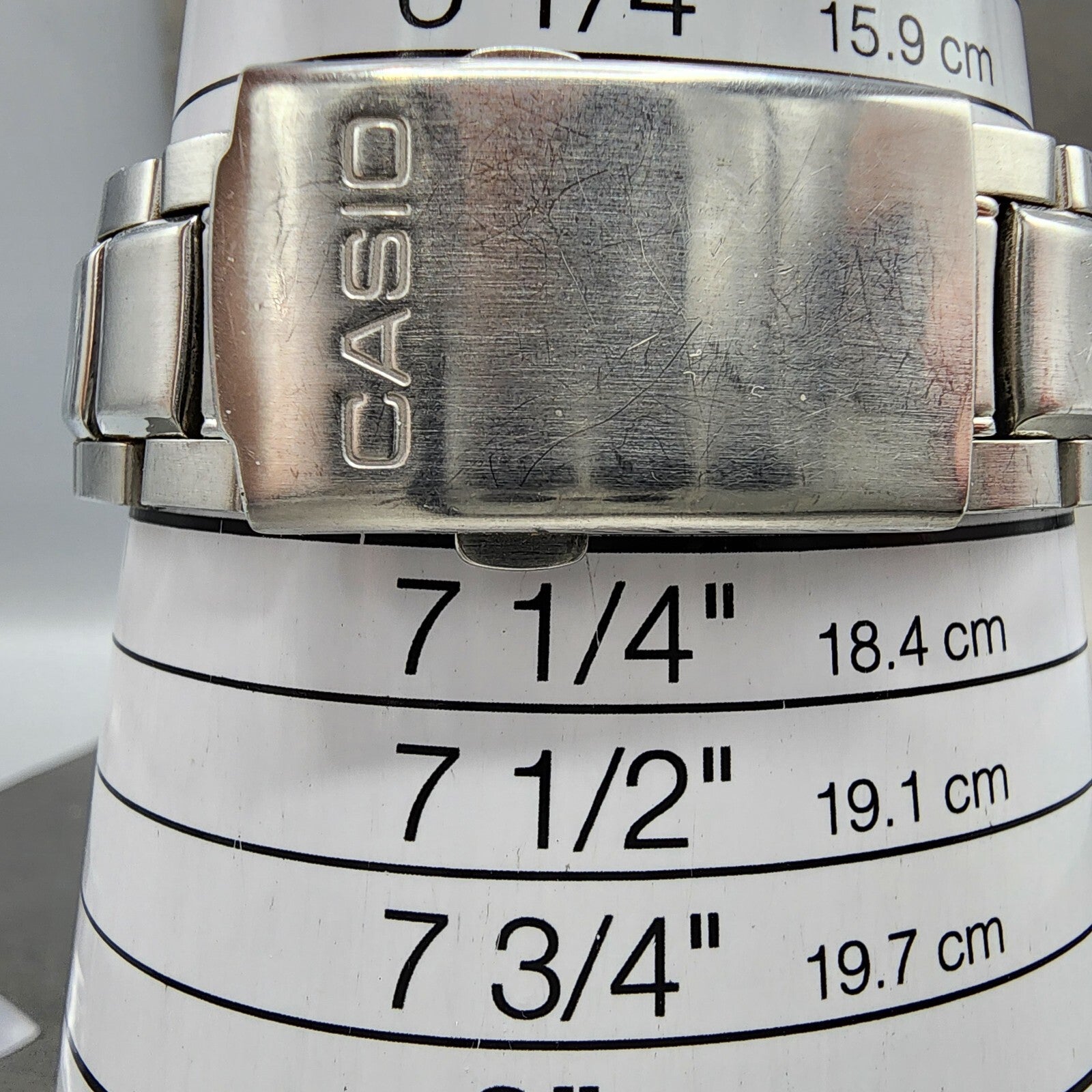 Casio MTD1046 Watch Men 38mm Silver Dial Steel Daydate Round READ!!!!! New Batt10
