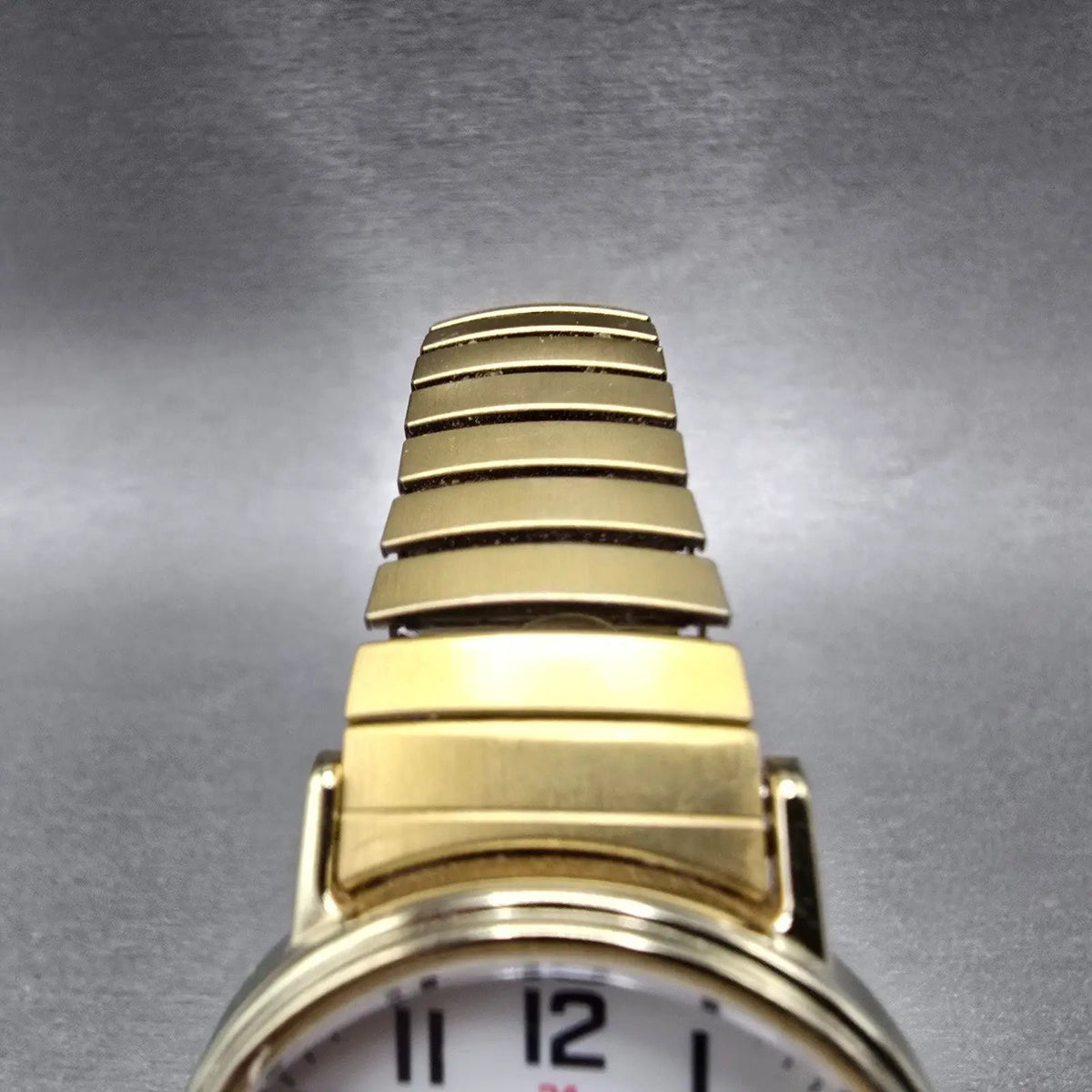 Timex Easy Reader Watch Men 35mm White Dial Gold Daydate Round New Battery4