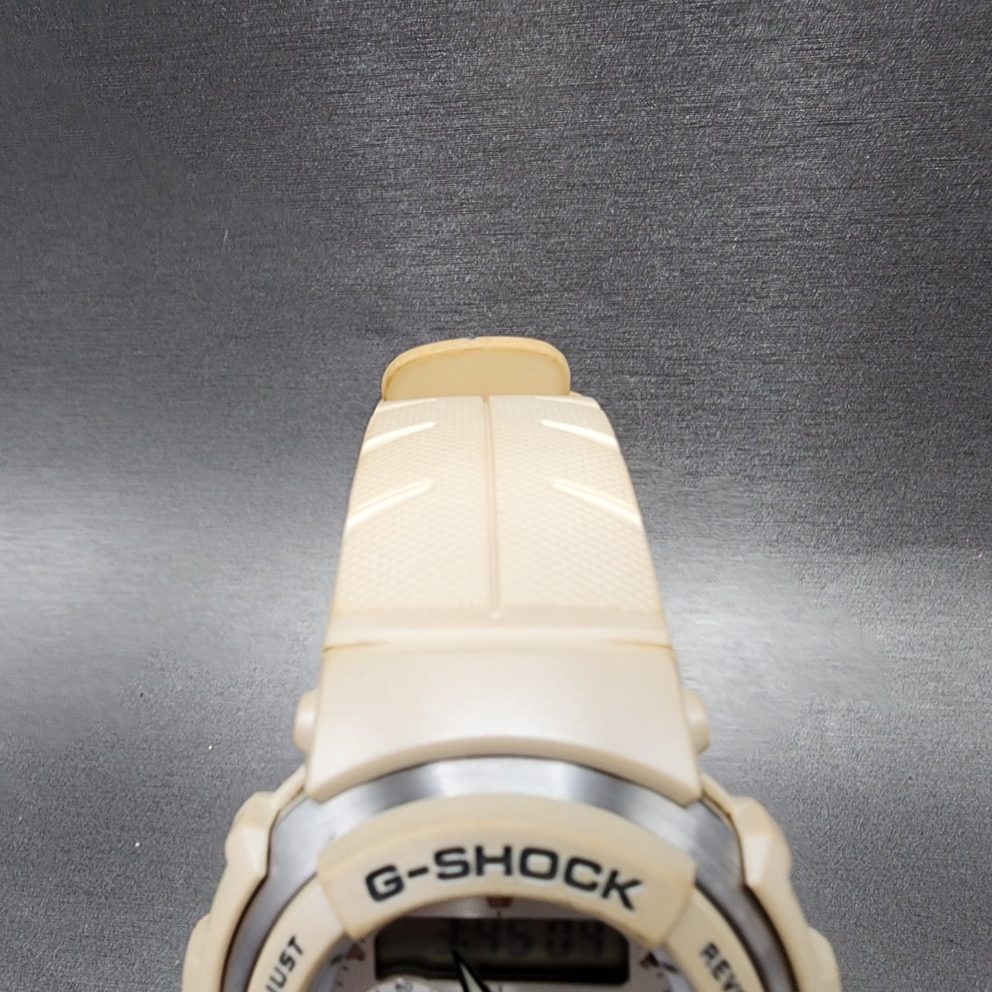 Casio GShock G300LV Watch Men 45mm White Analog Digital Alarm Chrono New Batt4