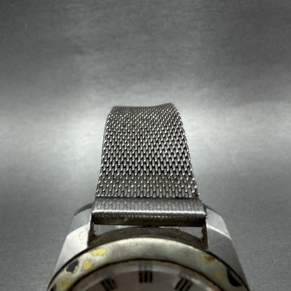Citizen Seven Star Deluxe Watch Men 36mm Silver Dial Silver Tone Daydate Runs4