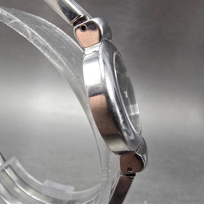 Movado Harmony Watch Women 23mm Black Dial Silver Tone 84 A1 809 A New Battery3