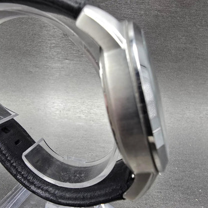 Fossil Grant Chronograph Watch Men 44mm Black Dial Silver Tone FS4812 NewBattery10