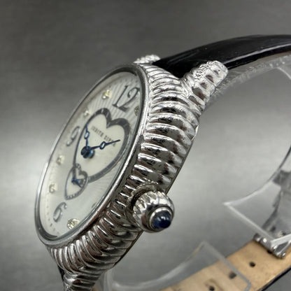 Judith Ripka Watch Women 29mm White Dial Sterling Silver Oval New Battery2