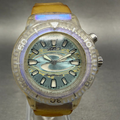Orient Town & Country Dive Watch Women 34mm Blue Dial Clear Round New Battery0