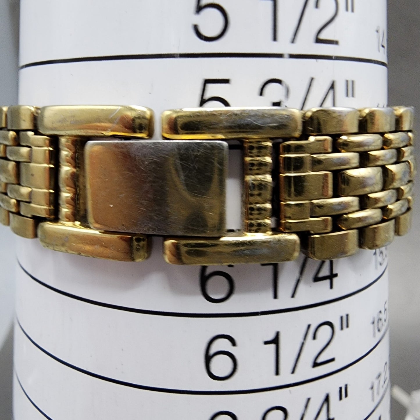 Citizen Tank Watch Women 15mm Silver Dial Gold Tone Rectangle New Battery VTG10
