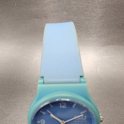Citizen Q&Q Watch Women 34mm Blue Dial Blue Tone Round New battery4