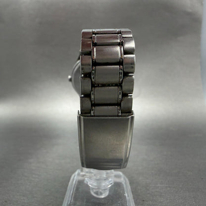Seiko Spirit Watch Men 34mm Cream Dial Silver Tone Date 7n42-6110 New Battery G58