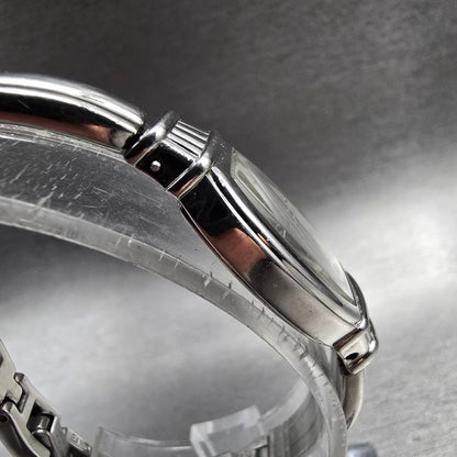 Seiko Watch Women 16mm Silver Dial Silver Tone Rectangle 1N00-0PA0 New Battery3