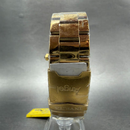 Invicta Watch Women 38mm White Dial Gold Tone Round 14717 New Battery7