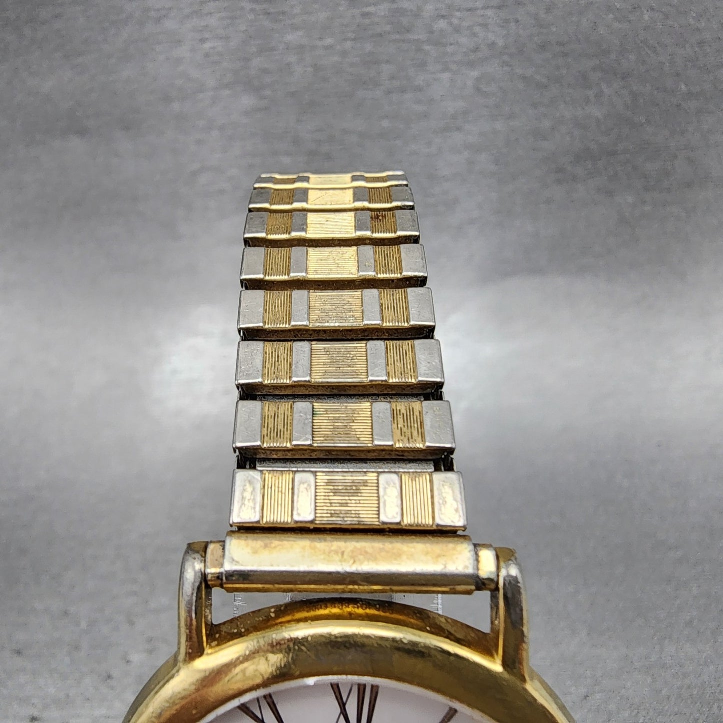 Seiko Watch Men 34mm White Dial Gold Tone Round Vintage 2K000039 New Battery4