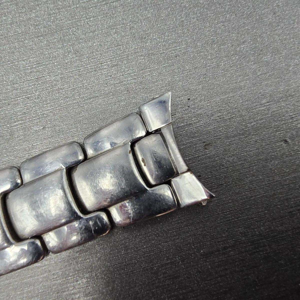 Fossil Bracelet 20mm stainless Steel Band Tri Folding Clasp6
