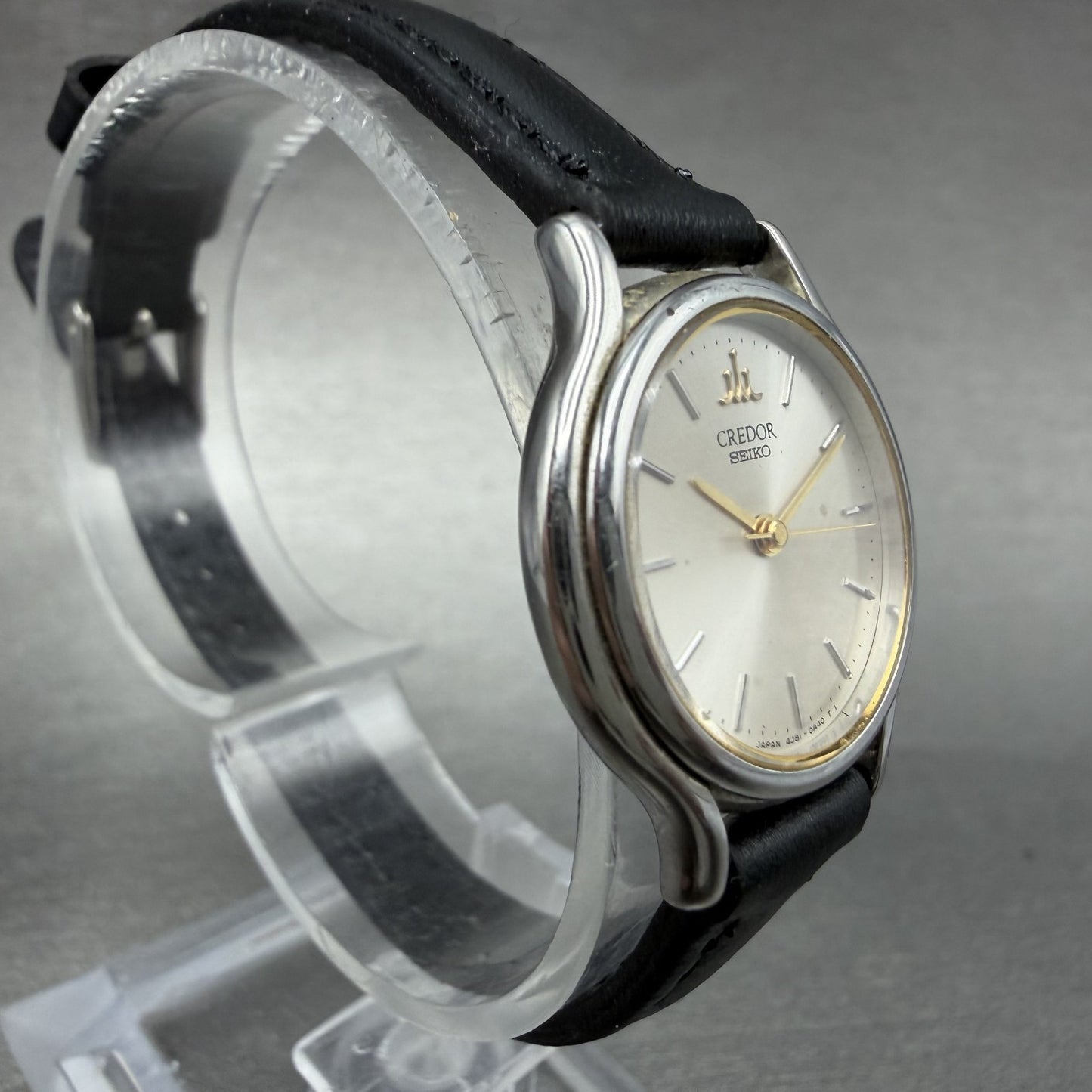 Seiko Credor Watch Women 24mm Silver Dial Silver Tone 4J81-0A40 New Battery3