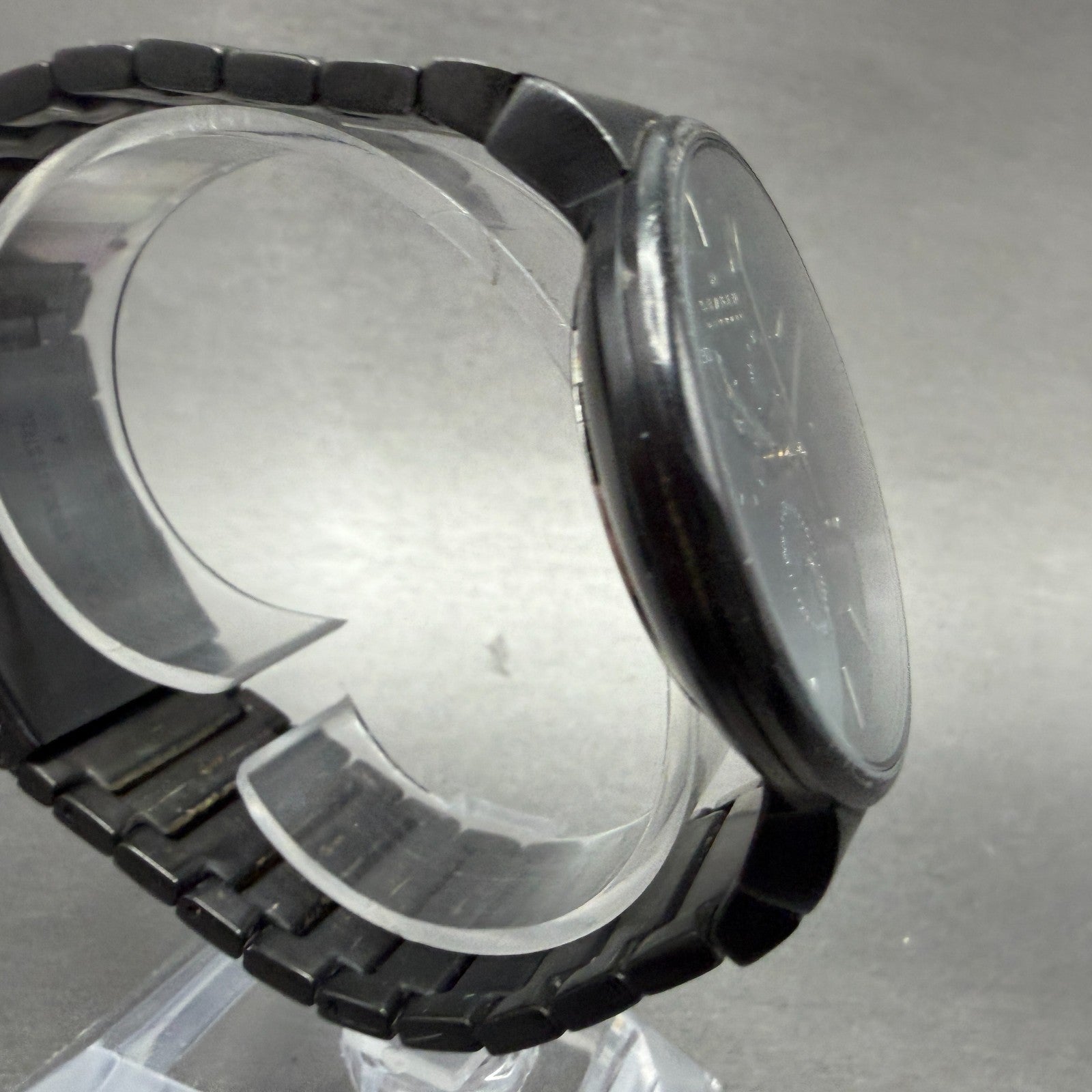 Skagen Chronograph Watch Men 40mm Black Dial Black Tone Round SKW6110 New batt3