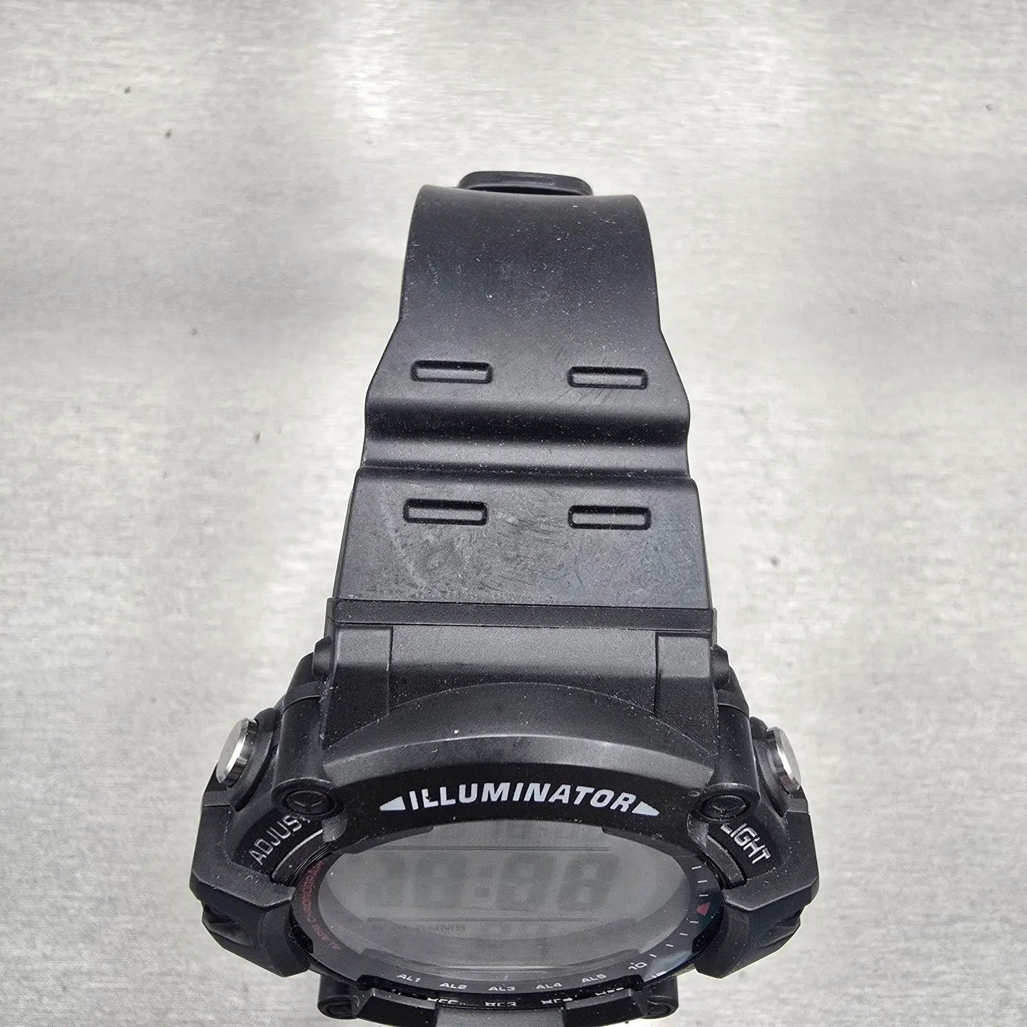 Casio Illuminator AE_1500WH Watch Men 51mm Digital Black Chrono Alarm New Batt4