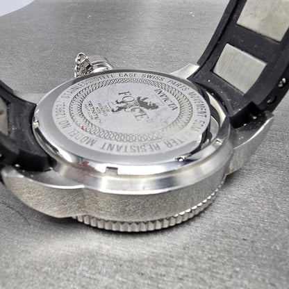 Invicta I-Force Dive Watch Men 51mm Black Dial Silver Date 12963 READ!! New Batt11