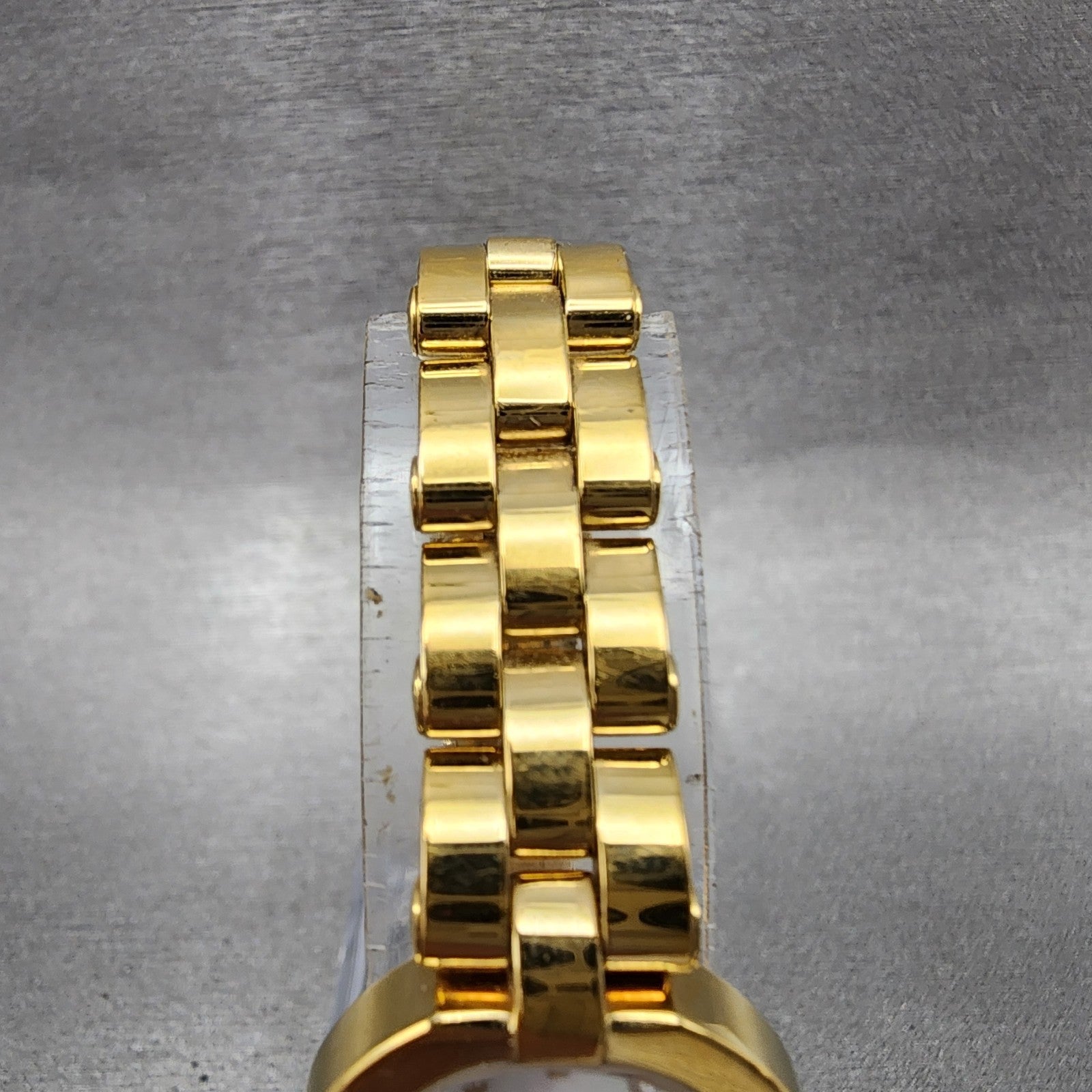 Raymond Weil Watch Women 21mm White Dial Gold Plated 5817 New Battery W/Box4