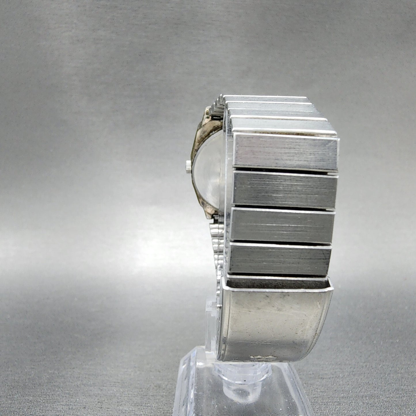 Seiko Analog Digital Watch Men 33mm White Dial Silver Tone H6015400 PARTS8