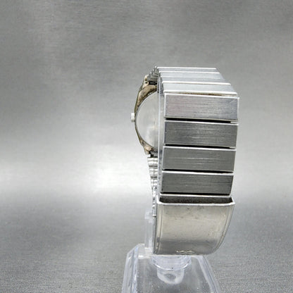 Seiko Analog Digital Watch Men 33mm White Dial Silver Tone H6015400 PARTS8