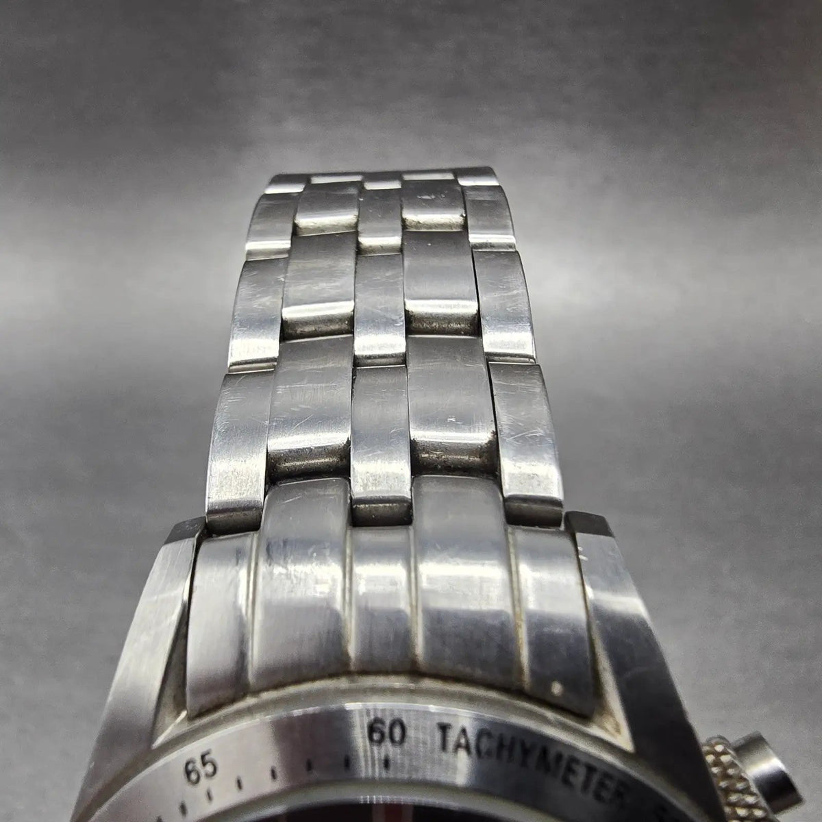 Jacques Lemans Formula 1 Chronograph Watch Women 36mm Black Dial Steel New Batt4