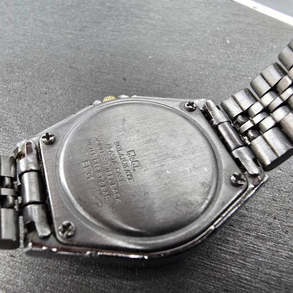 Citizen Q&Q Solarmate Watch Women 27mm Cream Dial Silver Round EL31 Works9