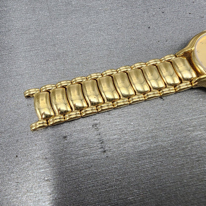 Rado Lesoir Watch Women 23mm Gold Dial Gold Tone Roud 202 PARTS8