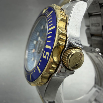 Invicta Pro Diver Watch Women 31mm MOP Dial Two Tone Date Round 2961 New Battery2