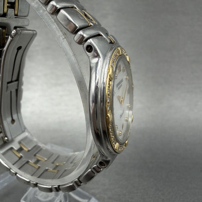 Raymond Weil Parsifal Watch Women 27mm MOP Dial Steel Diamond Bezel Date NewbatA3