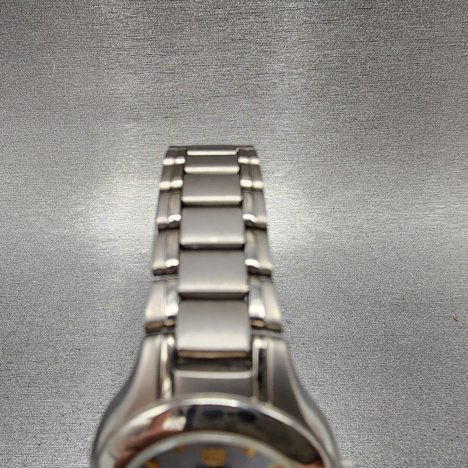 Elgin Solar Watch Women 29mm MOP Dial Titanium Gray Daydate Round FK1252C Runs4