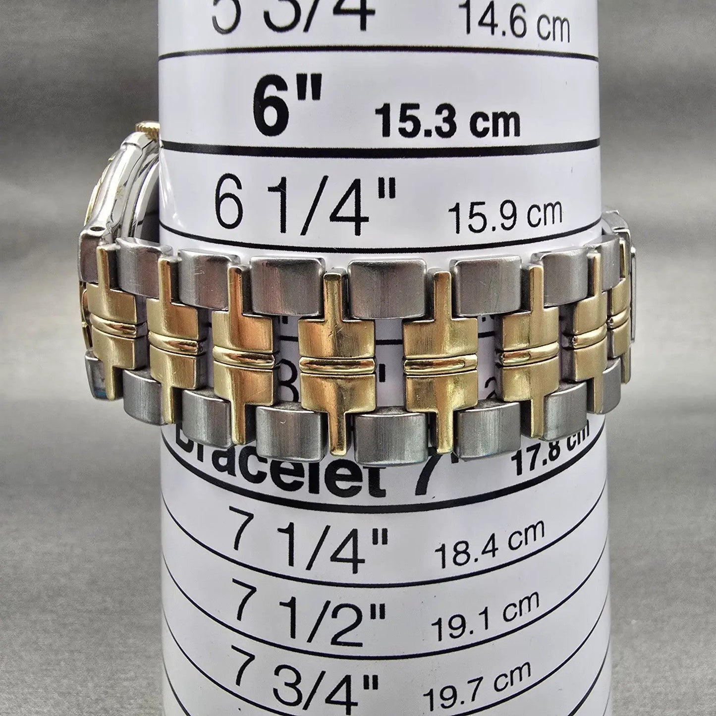 Seiko Dolce Watch Men 33mm Champagne Dial Two Tone Round 5E31-6D40 New Battery9