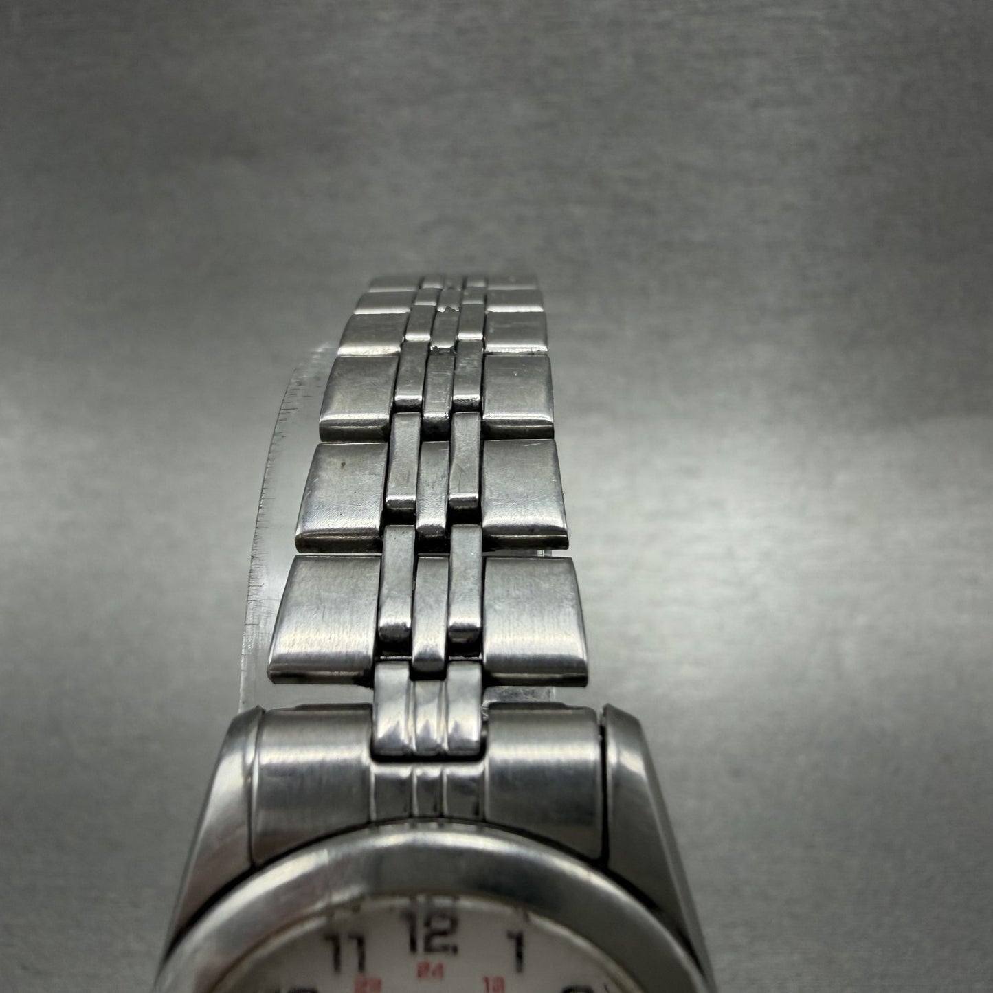 Citizen Watch Women 25mm White Dial Silver Tone Round 1002S029317 New Battery4