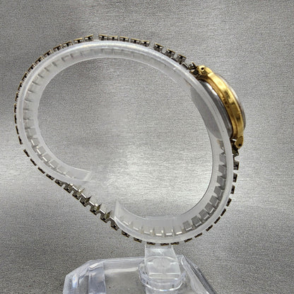 Seiko Avenue Watch Women 23mm White Dial Two Tone 1F210H50 New Battery VTG8