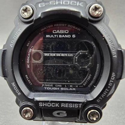 Casio G-Shock GW-7900B Watch Men 50mm Digital Black Alarm Chrono Solar READ!!!!!1