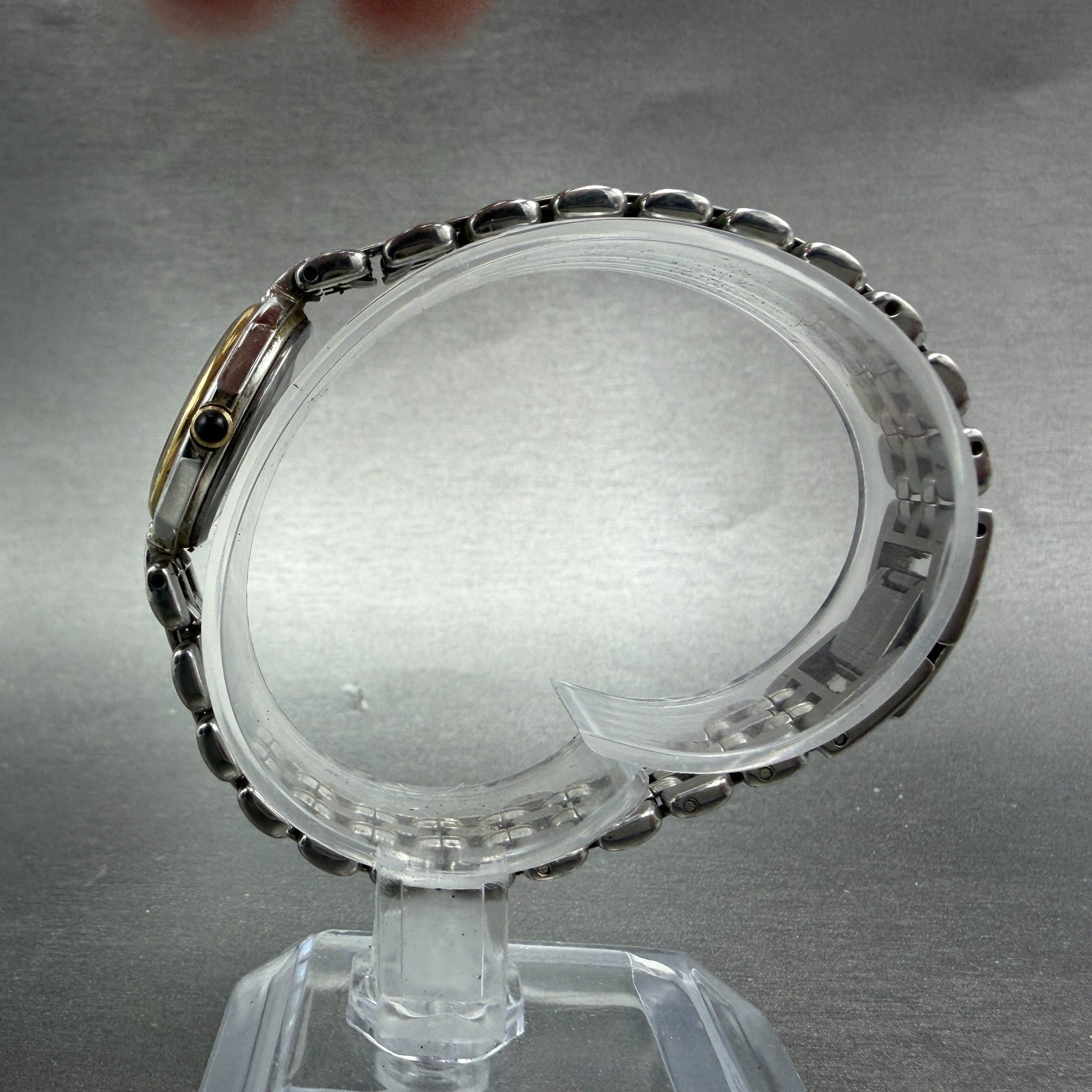 Seiko Lucent Watch Women 23mm Champagne Dial Two Tone 1F21-0J60 New Battery6
