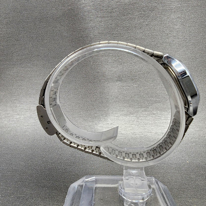 Casio L500 Watch Women 23mm Digital LCD Silver Tone Round Bracelet New Battery8