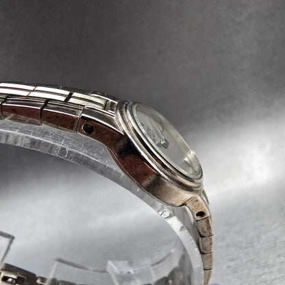 Citizen Watch Women 19mm Silver Dial Silver Tone Round 5920-S98608 New Battery3