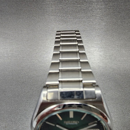 Seiko DX Automatic Watch Men 37mm Green Dial Steel Daydate 70098762 Runs4
