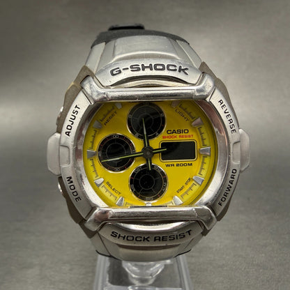Casio G-Shock G-511 Watch Men 45mm Yellow Dial Steel Analog Digital PARTS0