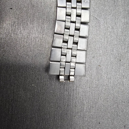 Seiko Bracelet 20mm Stainless Steel Two Tone Tri Folding Clasp VTG Japan5