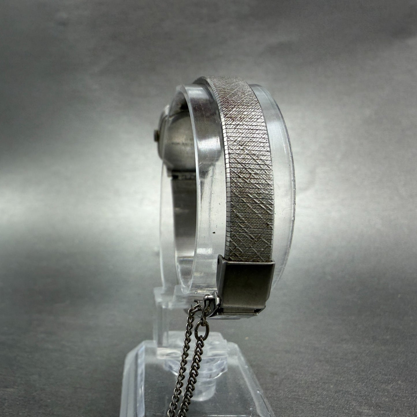 Seiko Watch Women 19mm Silver Dial Silver Tone Octagon 1400-5460 New Battery7