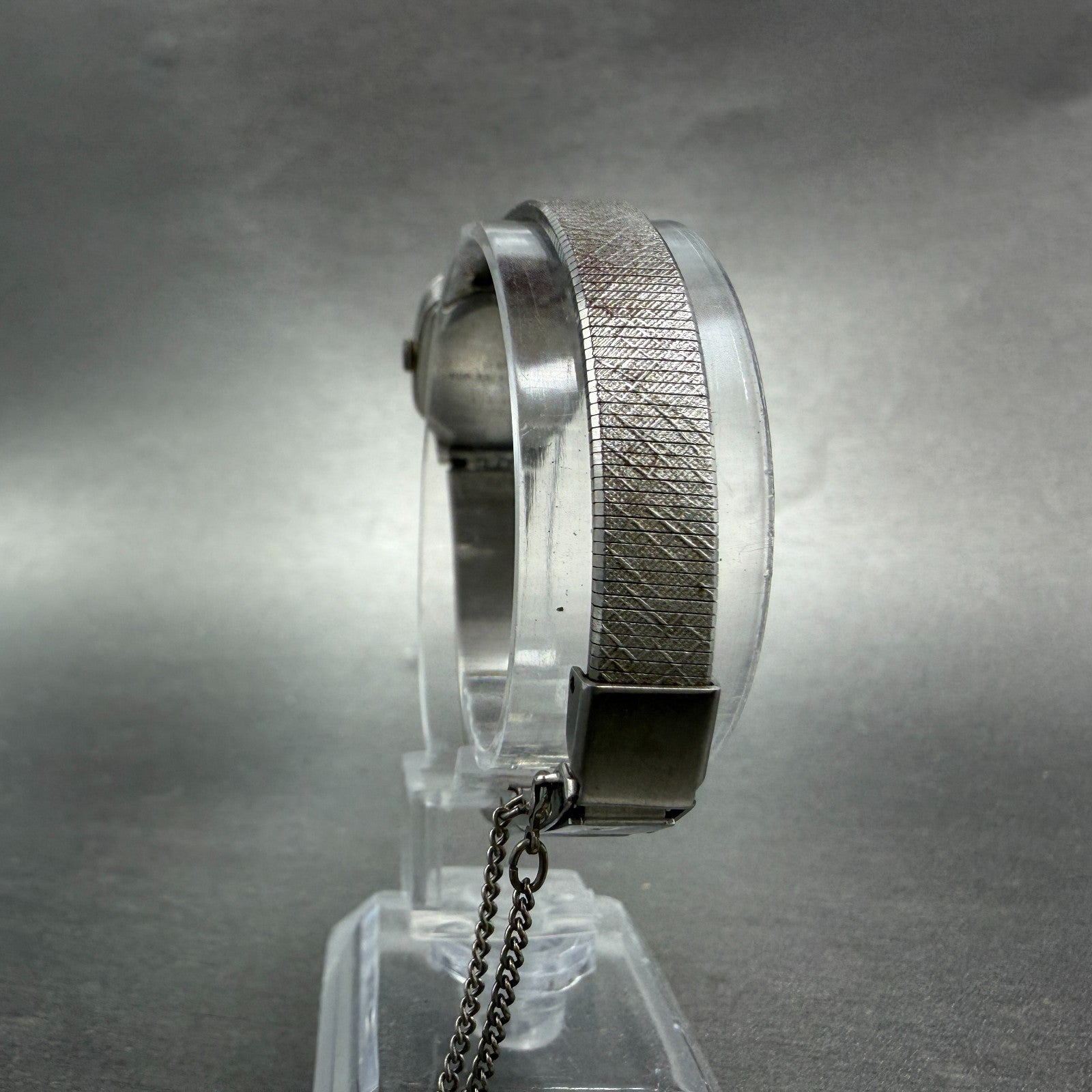 Seiko Watch Women 19mm Silver Dial Silver Tone Octagon 1400-5460 New Battery7