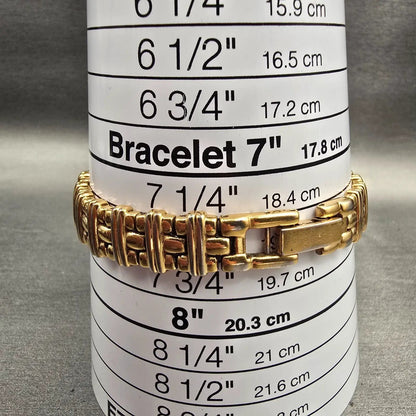 Bulova Watch Women 21mm White Dial Gold Tone Round 97L88 New Battery9