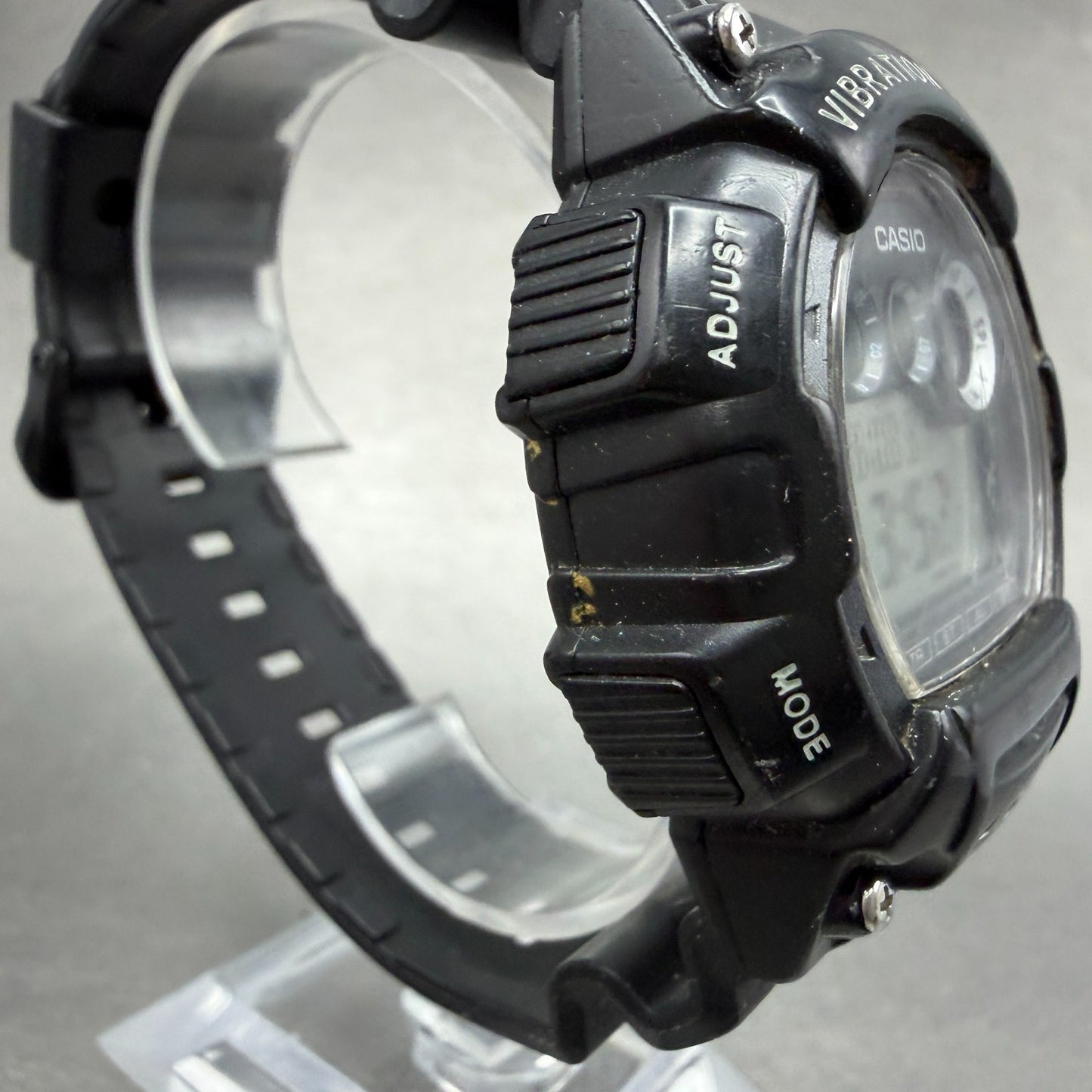 Casio W-735H Watch Men 45mm Digital Black Vibration Alarm Chrono New Battery LKG3